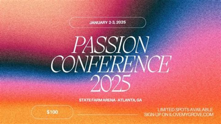 2023 Passion Conference locations revealed