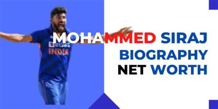 Mohammed Siraj Height, Weight, Net Worth, Age, Birthday, Wikipedia, Who, Nationality, Biography