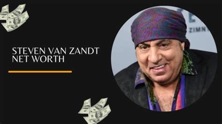Steven Van Zandt Net Worth, Income, Salary, Earnings, Biography